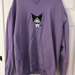 Custom Kuromi Lavender Sweatshirt